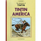 ENGLISH ALBUM: B&W - Tintin in America